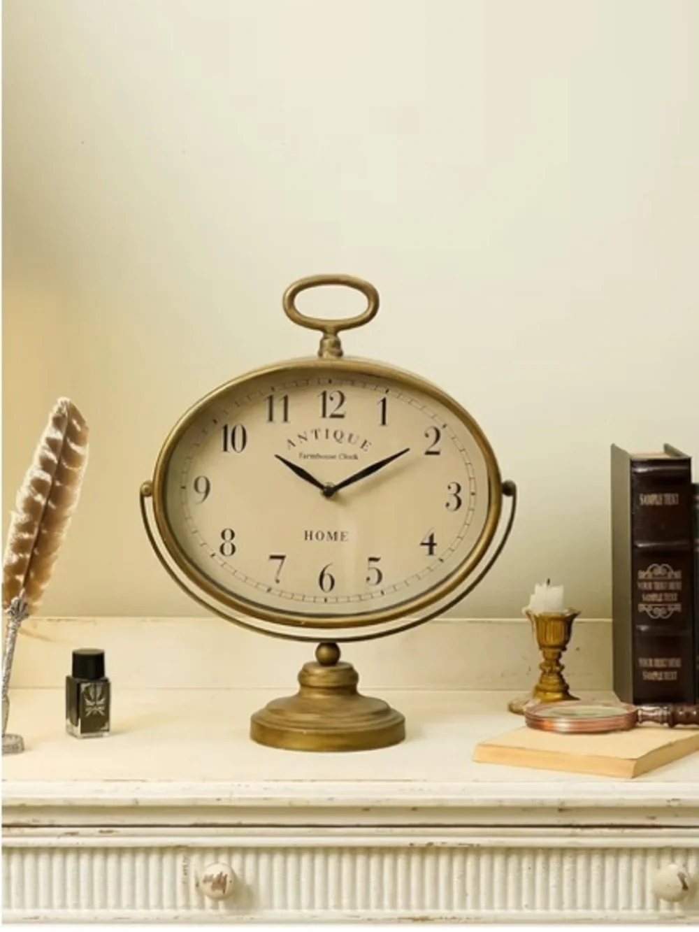 Antique-Inspired Table Clock